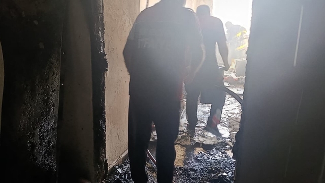 Siirt'te kız yurdunda yangın: 1 yaralı
