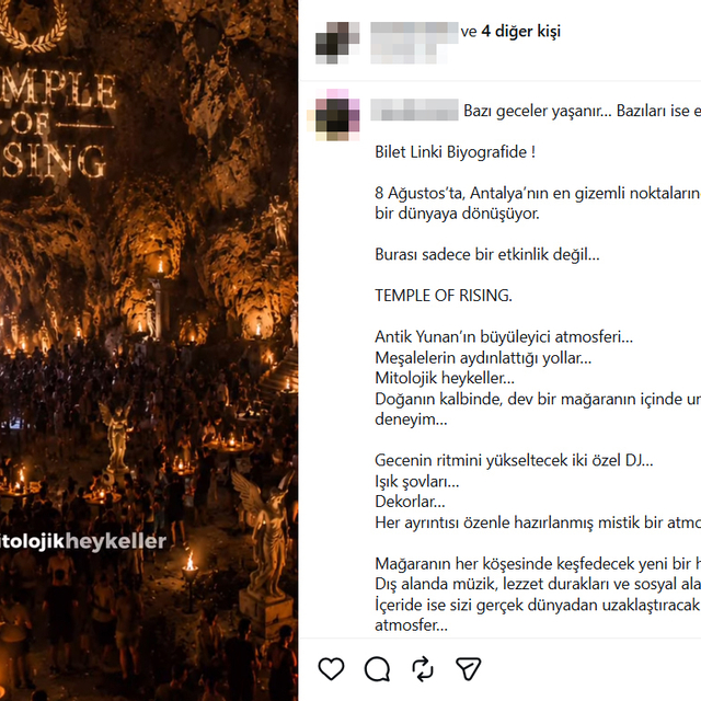 Tekno partilerle gündeme gelen Karataş Mağarası'nın koruma grubu yeniden be...