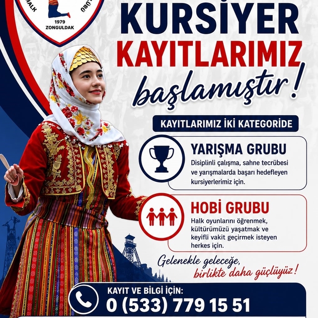 Halk oyunlarında yeni sezon kayıtları başladı