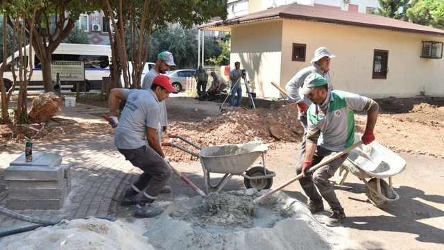 Yükseliş'in parkı daha güvenli ve konforlu hale geliyor