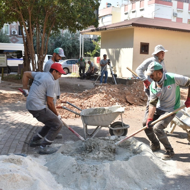 Yükseliş'in parkı daha güvenli ve konforlu hale geliyor