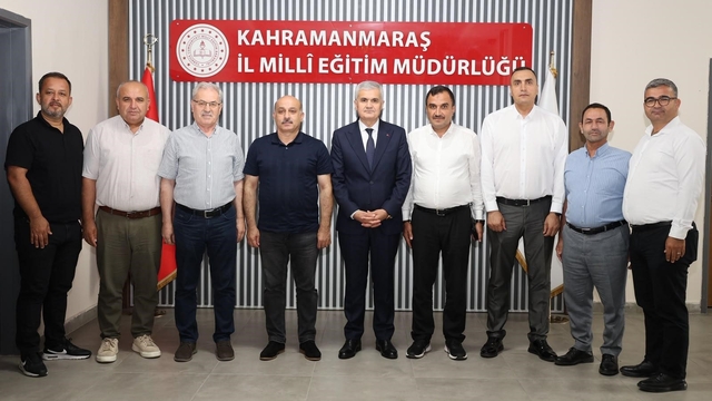 Eğitim-Bir-Sen Adana Şubesi Kahramanmaraş'ta temaslarda bulundu