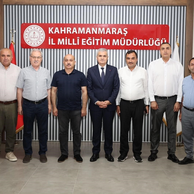 Eğitim-Bir-Sen Adana Şubesi Kahramanmaraş'ta temaslarda bulundu