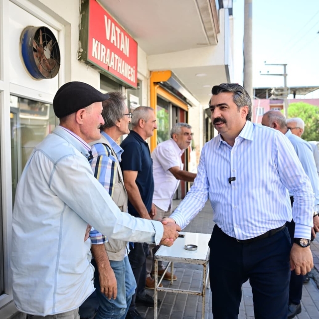 Yıldırım Belediye Başkanı Oktay Yılmaz, Çiçek Caddesi esnafıyla buluştu