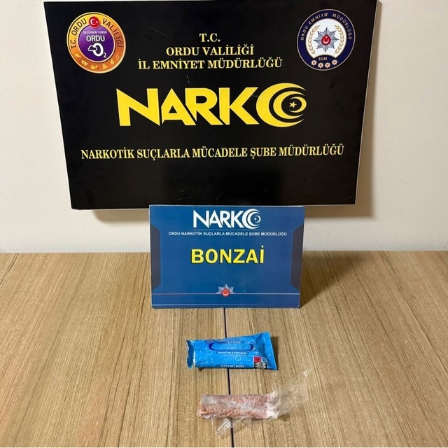 Ordu'da uyuşturucu operasyonlarında 2 tutuklama