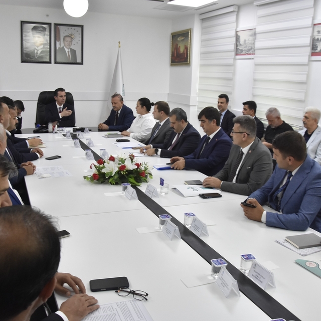 Bitlis'te DAKA ve DAP projeleri değerlendirme toplantısı yapıldı