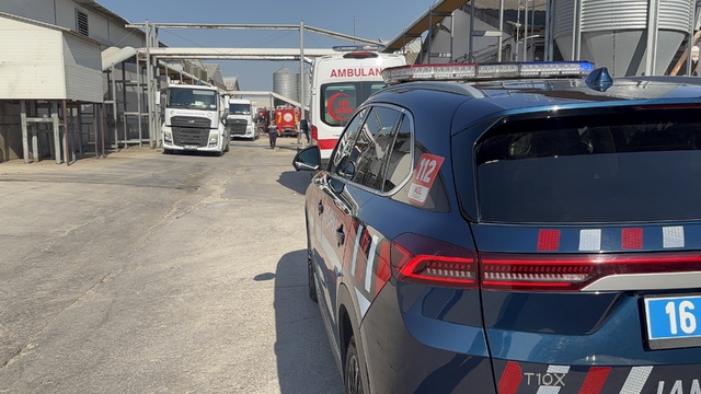 Bursa'da tavuk çiftliğinde yangın (2)