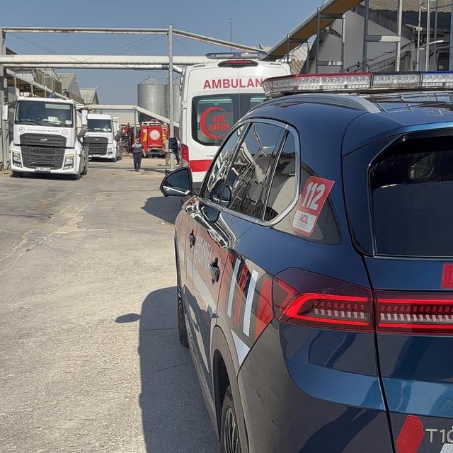 Bursa'da tavuk çiftliğinde yangın (2)