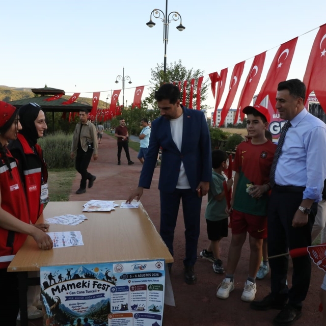 "Mameki Fest" Tunceli'de coşkuyla başladı