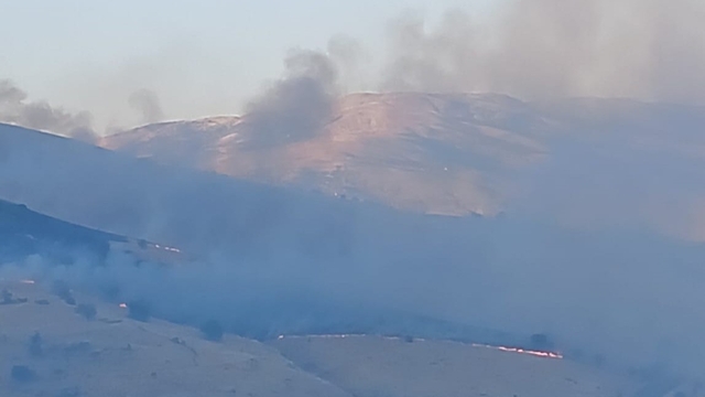 Pütürge'deki arazi yangını kontrol altına alındı
