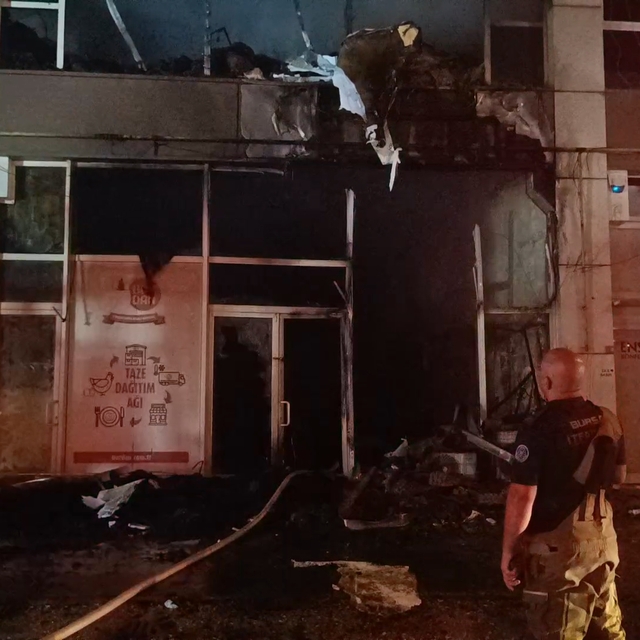 Bursa'da yumurta işletmesinde yangın (2)