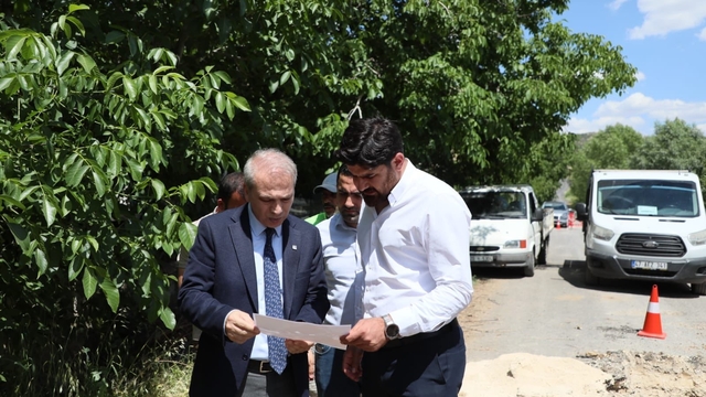 Mardin'de yaklaşık 40 yıllık ana isale hattı yenileniyor