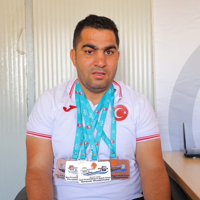 Kahramanmaraşlı görme engelli sporcu Avrupa Şampiyonası'ndan 4 madalyayla d...