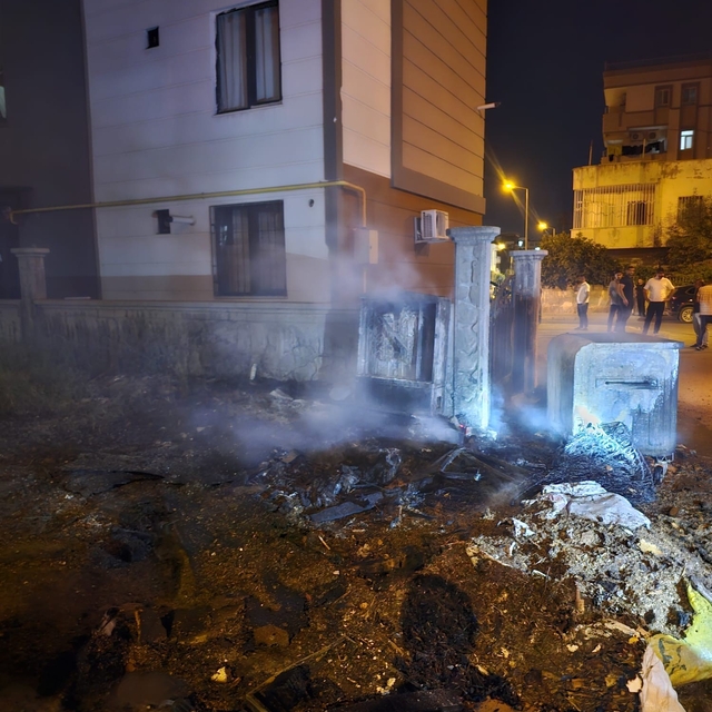 Batman'da trafo yangını