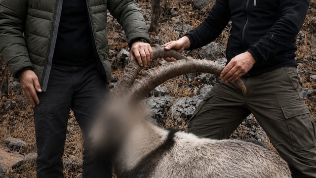 Siirt'te koruma altındaki 5 yaban keçisini avlayanlara ceza