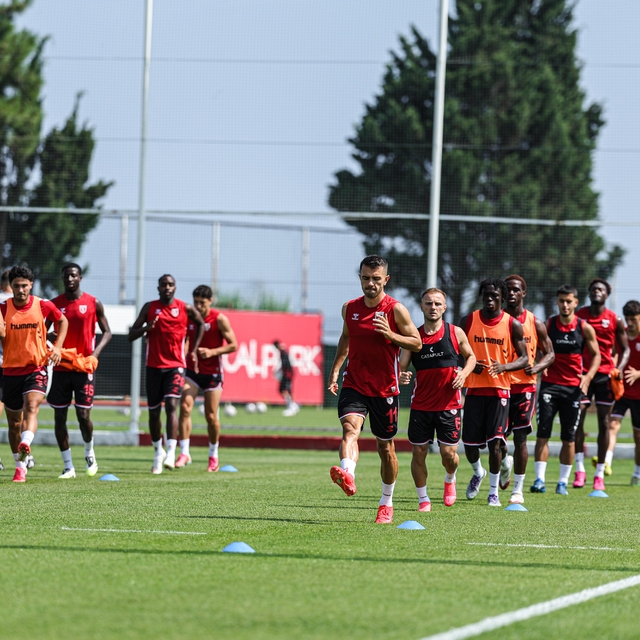Samsunspor, yeni sezon hazırlıklarını sürdürdü