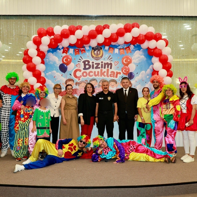 Mersin Emniyetinden çocuklara özel etkinlik