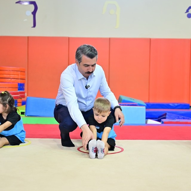Yıldırım'da çocuklar sporla büyüyor
