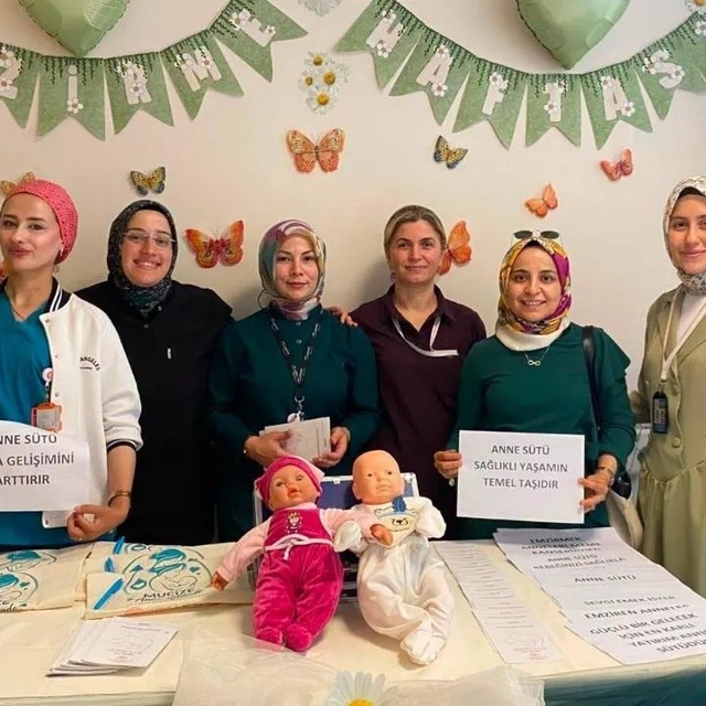 Anne sütünün önemi vatandaşlara anlatıldı