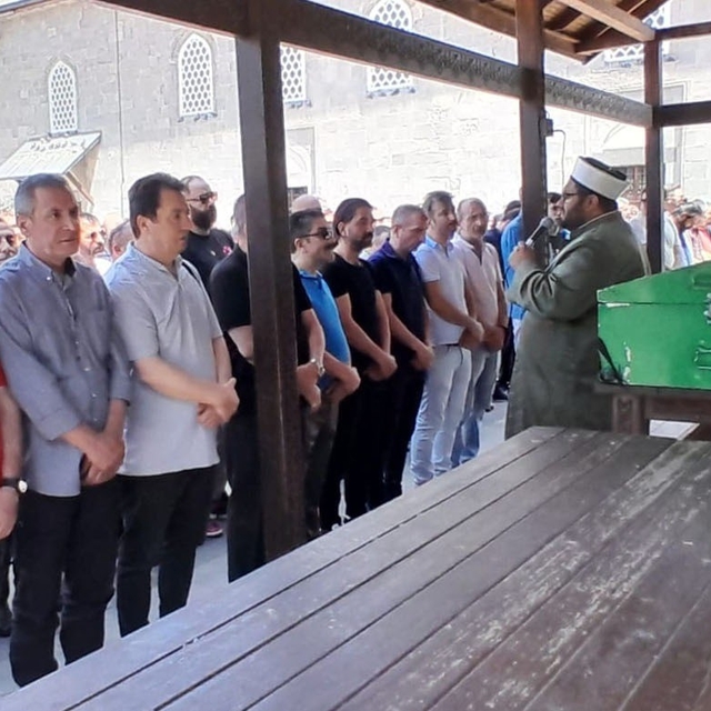 Pardeli ailesinin acı günü
Baki Pardeli son yolculuğuna uğurlandı