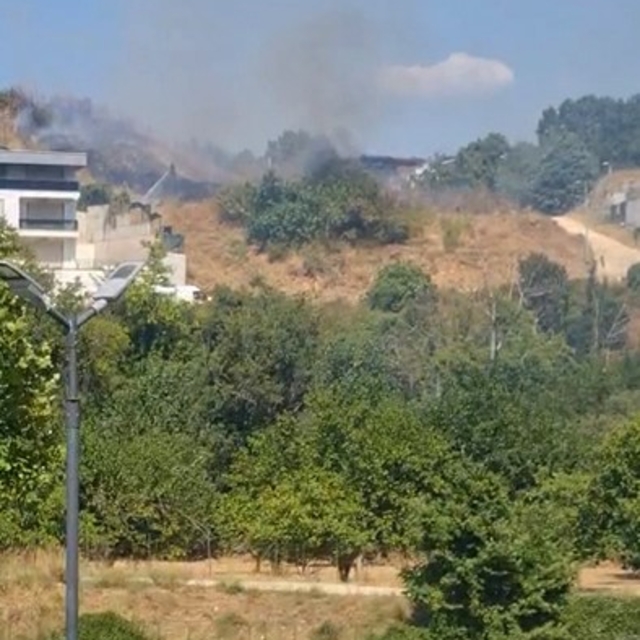 Otluk alanda çıkan yangın hızlı müdahale ile söndürüldü