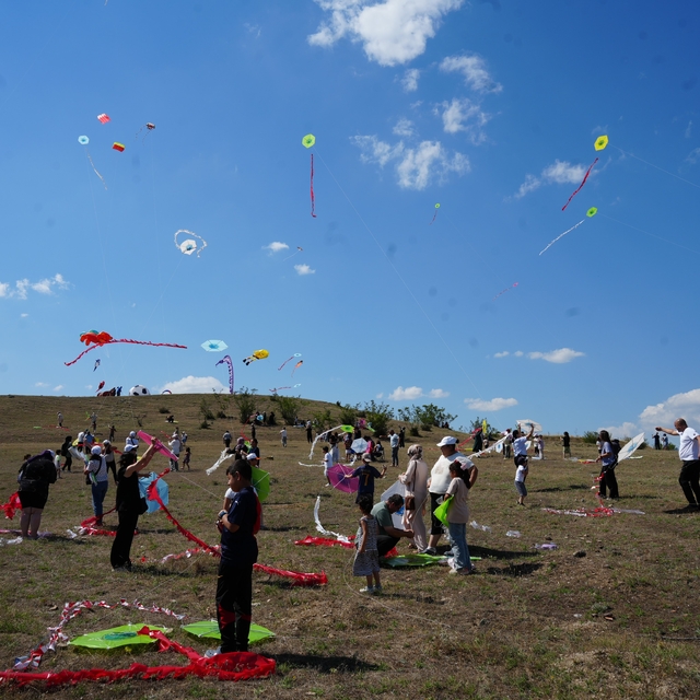 2 bin yıllık antik kentte gökyüzünü uçurtmalar süsledi
Festival kapsamındak...