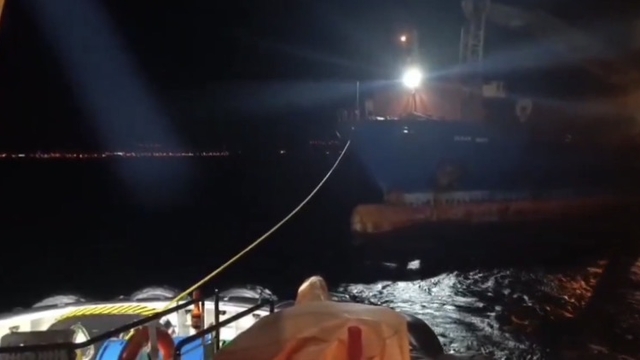 Çanakkale Boğazı'nda gemi arızası