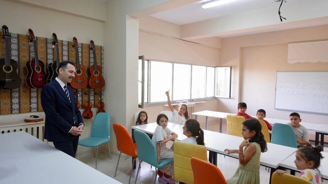 Kaymakam Hökelekli, Yaz Kur'an Kursu öğrencileriyle buluştu