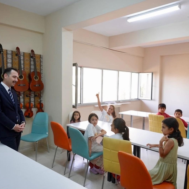 Kaymakam Hökelekli, Yaz Kur'an Kursu öğrencileriyle buluştu