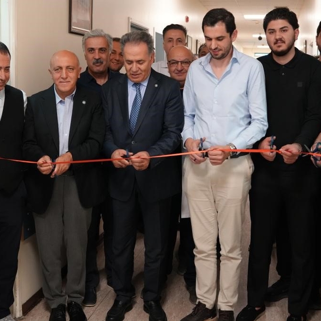 TÖTM'de modern endoskopi odasının açılışı gerçekleştirildi