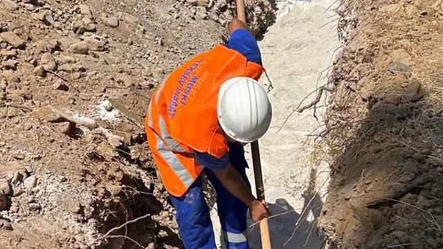 Çetibeli Mahallesi'nin içme suyu hatları yenileniyor