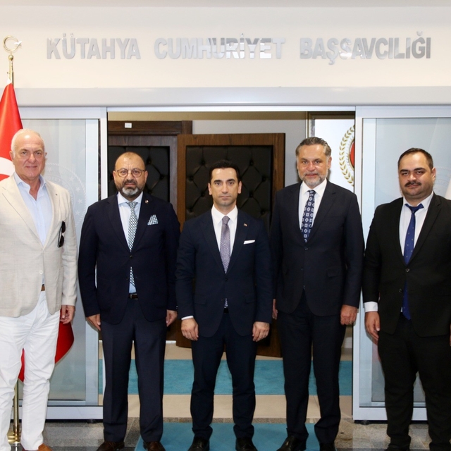 Kütahya OSB'den Başsavcı Kılıç ve MHP İl Başkanı Türker'e hayırlı olsun ziy...