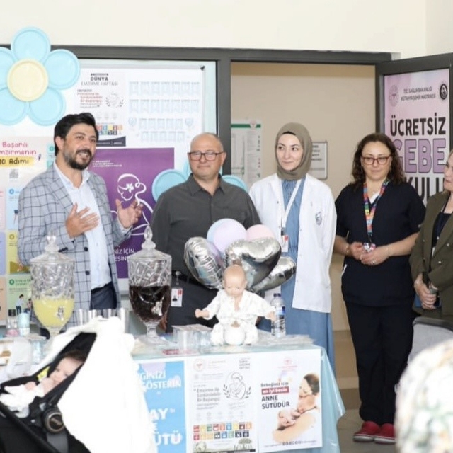 Kütahya Şehir Hastanesinde Dünya Emzirme Haftası farkındalığı