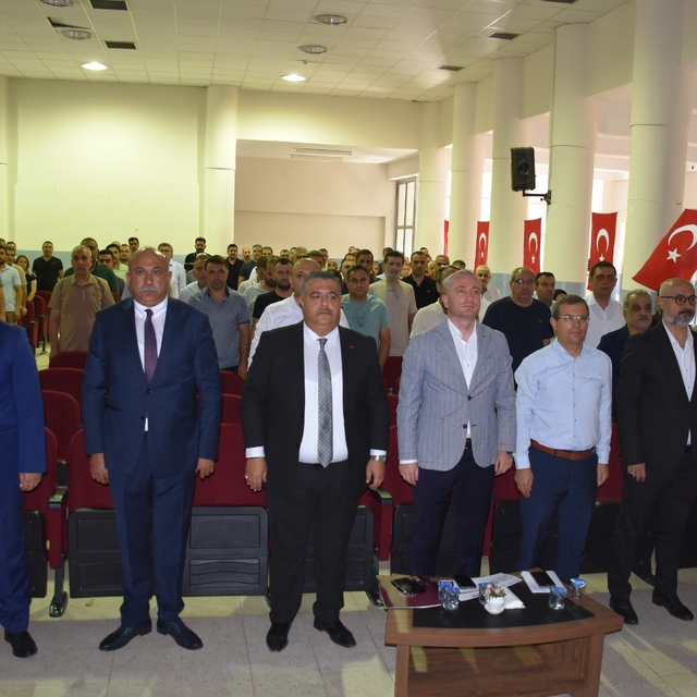 Siverek'te 2026-2027 eğitim-öğretim yılı hazırlık toplantısı yapıldı