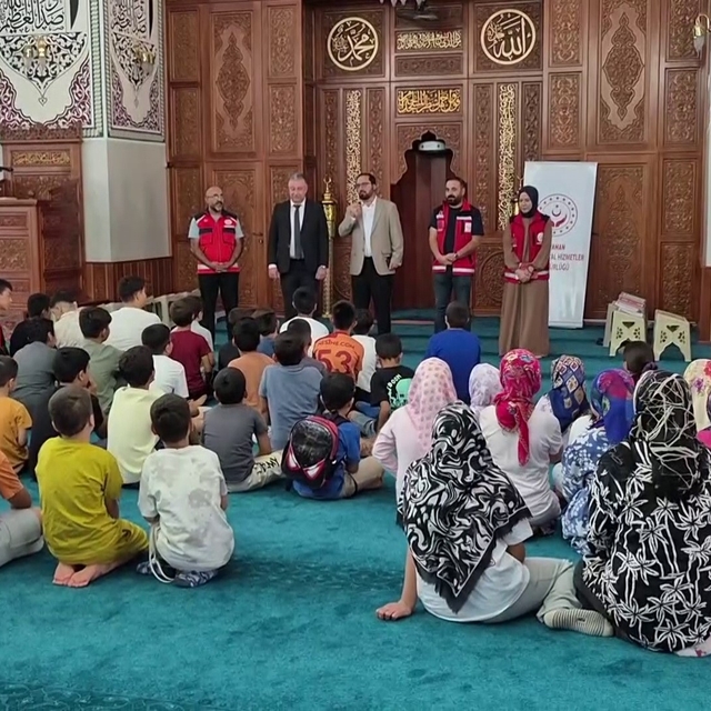 Yaz Kur'an Kursları'nda bağımlılığın zararları anlatıldı