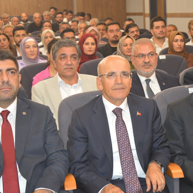 Hazine ve Maliye Bakanı Mehmet Şimşek, Mardin'de