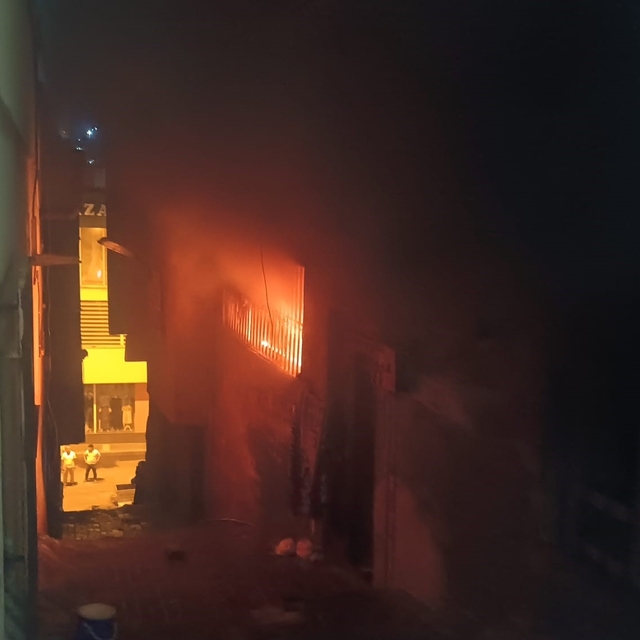 Şanlıurfa'da korkutan yangın yangın