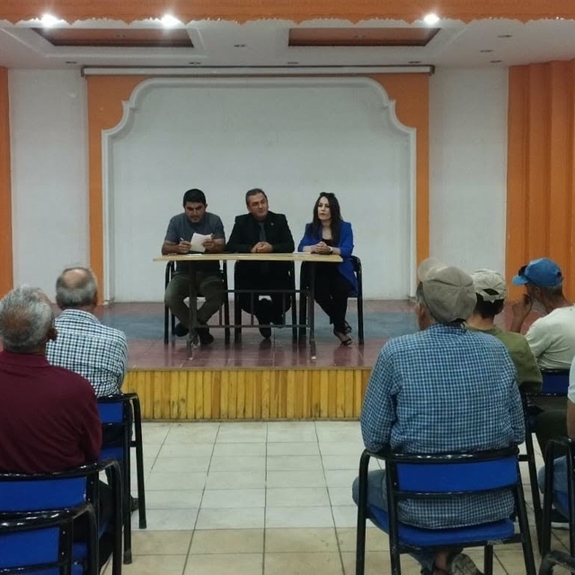 Mercan'da patates üreticileriyle toplantı yapıldı