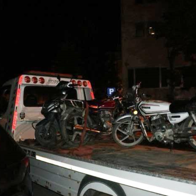 Konya'da motosiklet denetimi