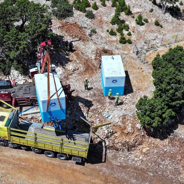 Zeyker Yaylası'nda içme suyu kapasitesi 2 katına çıkarıldı