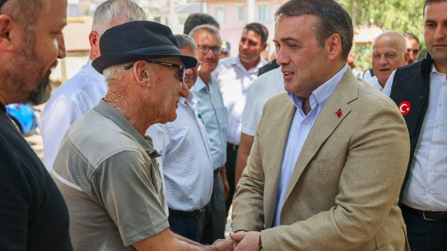 Vali Sözer, Çerkeşli Köyü'nde vatandaşlarla bir araya geldi