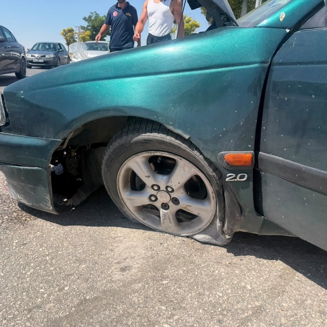 Van'da trafik kazası:2 yaralı