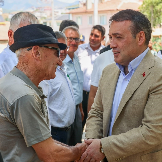 Vali Sözer, Çerkeşli Köyü'nde vatandaşlarla bir araya geldi