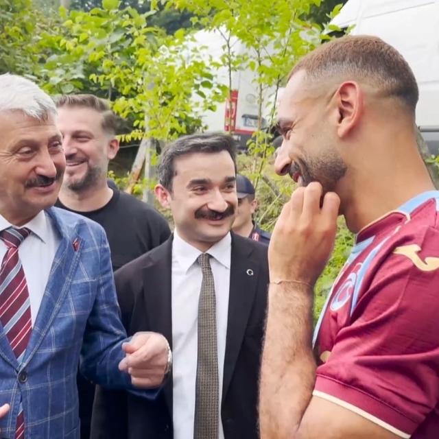 Trabzon'da Salah'ı gülümseten teklif
