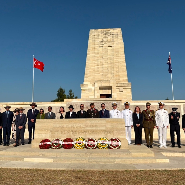 Çanakkale'de Ağustos Taarruzu'nun 111'inci yıldönümü töreni
