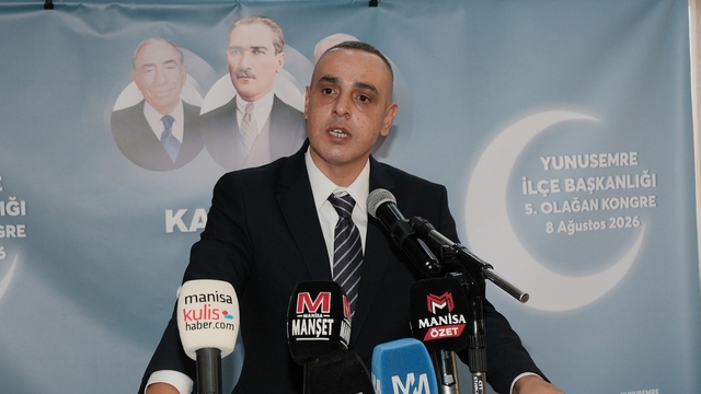 MHP Yunusemre'de yeni başkan Ali Özkan oldu