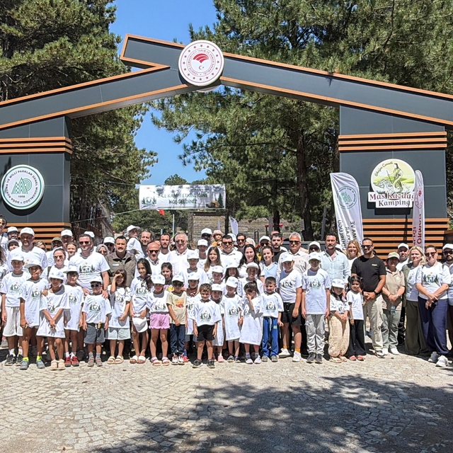 Kazdağları'nın eşsiz doğasında "Aile Kampı" düzenlendi