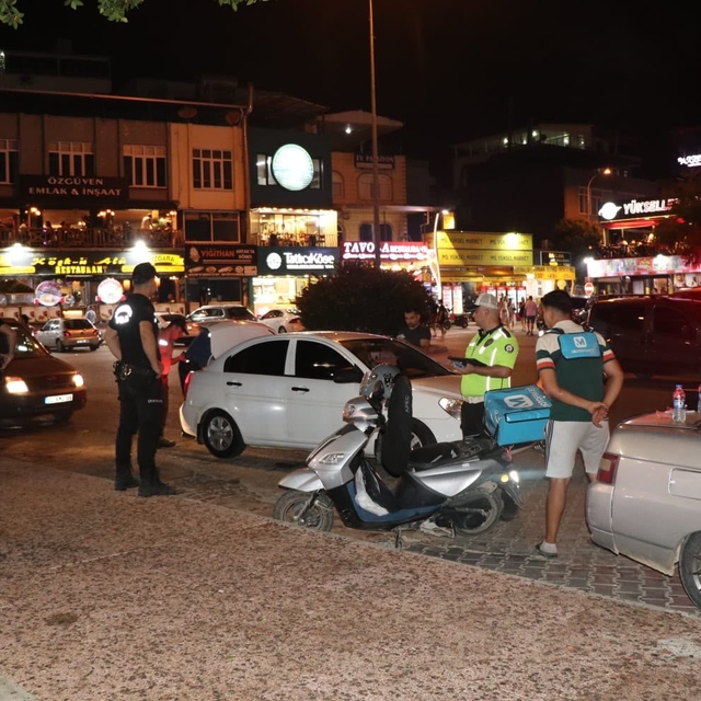 Turizm bölgesi Taşucu'na  huzur veren uygulama
