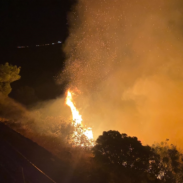 Gazipaşa'da orman ve makilik alandaki yangın söndürüldü