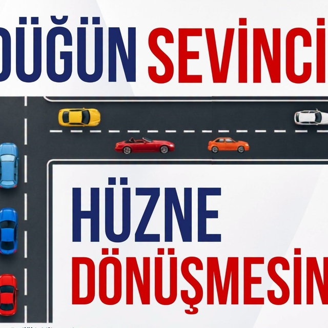 Erzurum Emniyeti'nden 'Düğün Konvoyu' uyarısı: "Sevinç hüzne dönüşmesin"